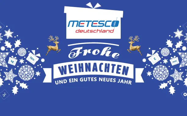 Frohe Weihnachten 2024 Metesco