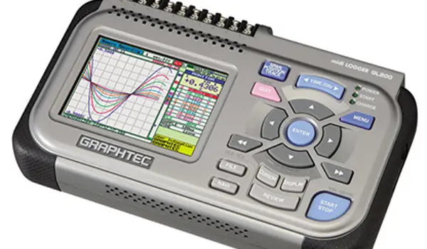 Graphtec Gl200 10 Kanaals Datalogger